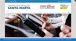 Desktop Screenshot of formacionsantamarta.com